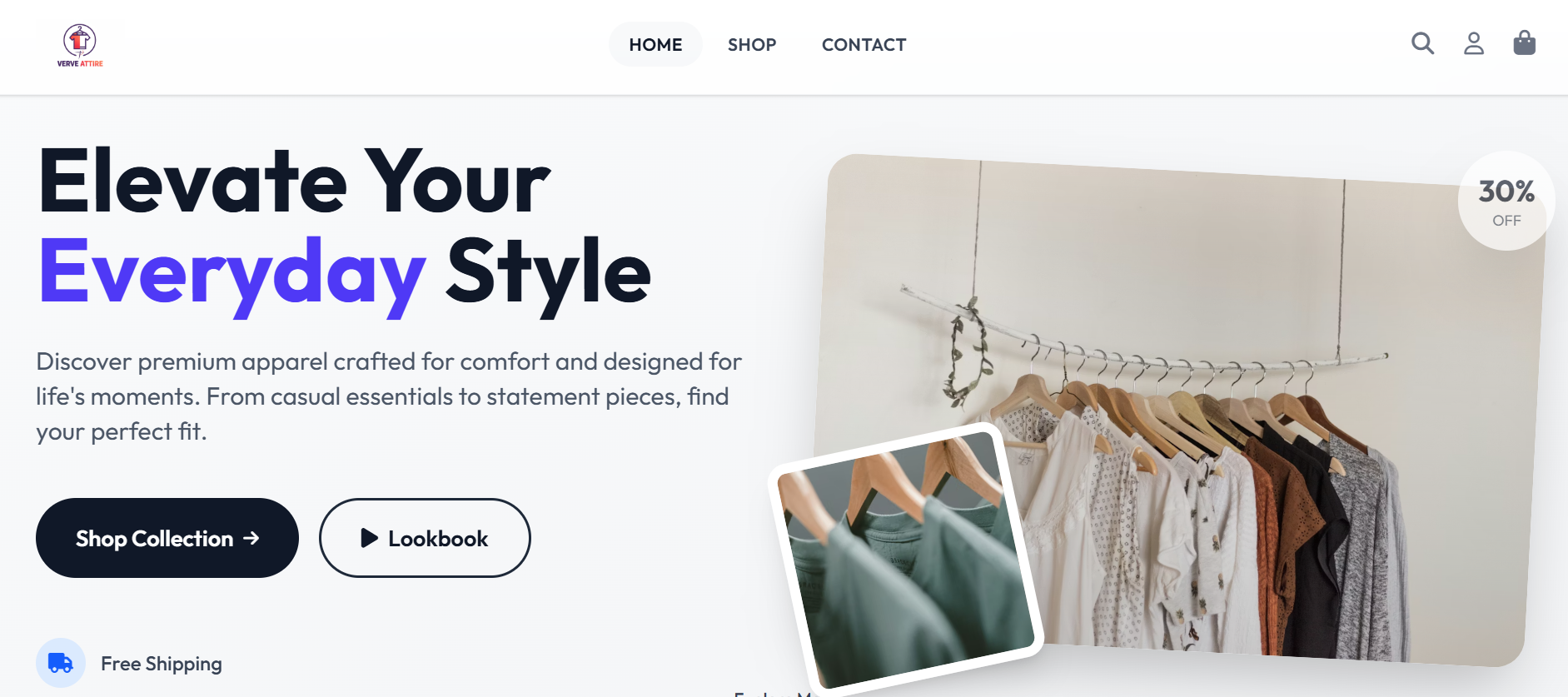 Shopify Liquid Theme 1 project screenshot